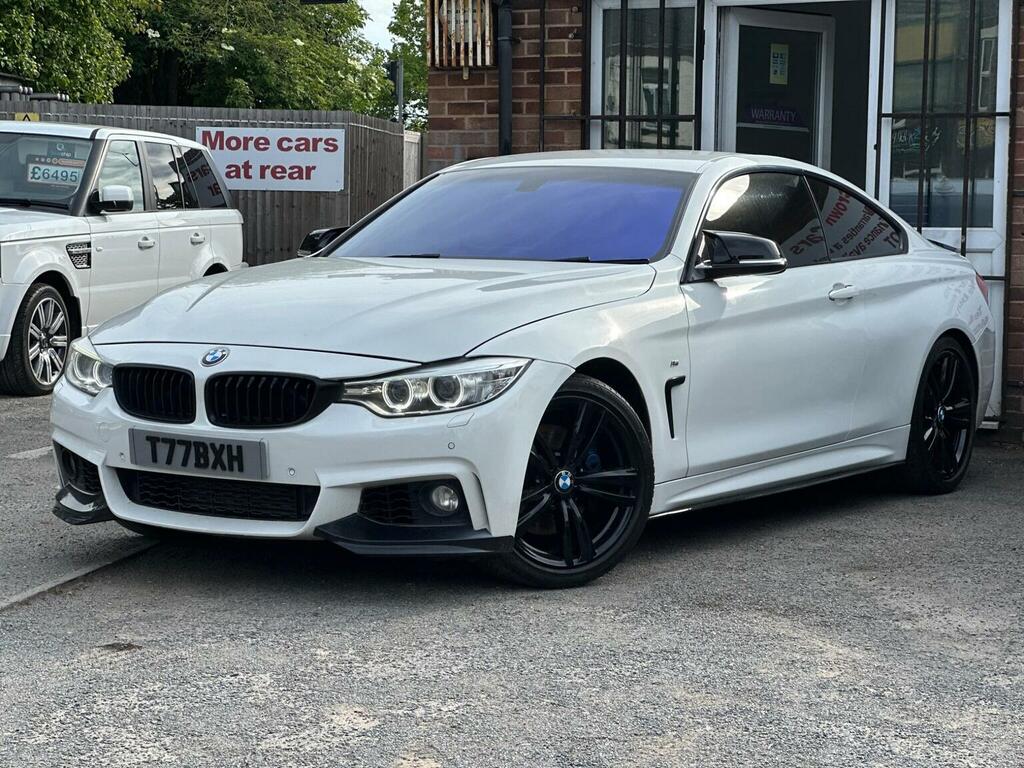 BMW 4 Series 2.0 420D M Sport Euro 6 S S T77BXH White #3