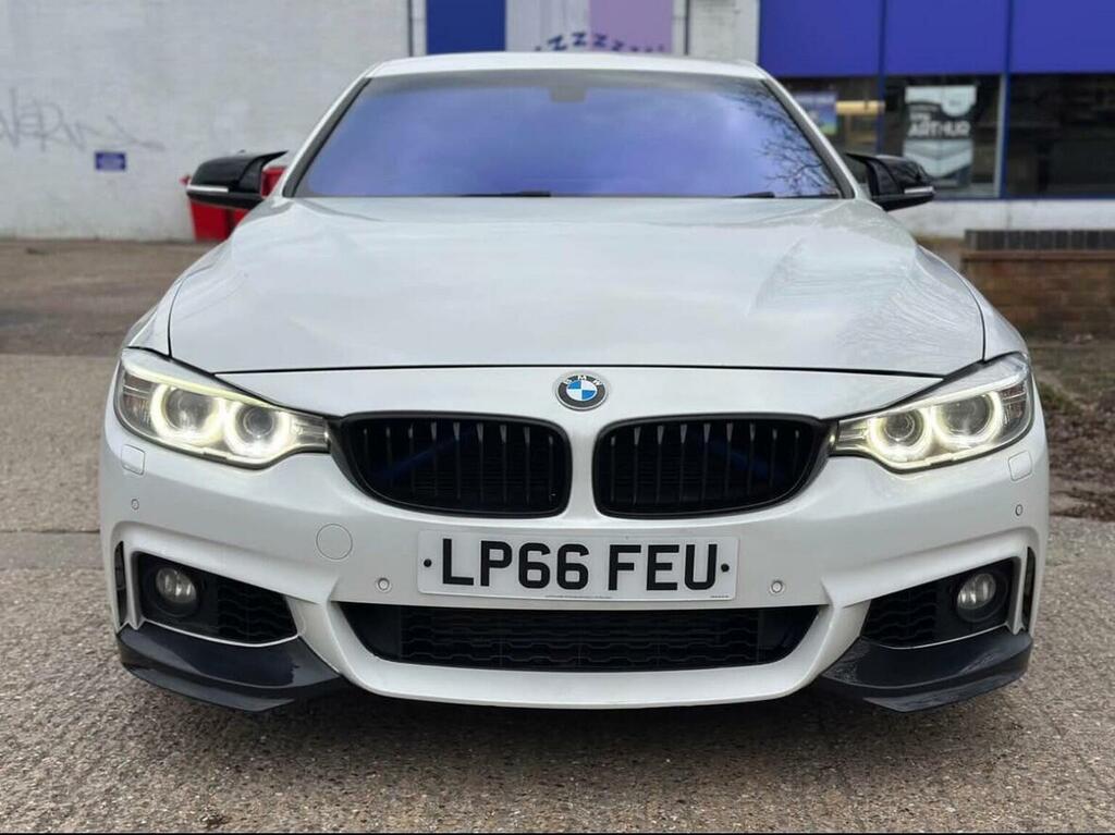 BMW 4 Series 2.0 420D M Sport Euro 6 S S T77BXH White #5