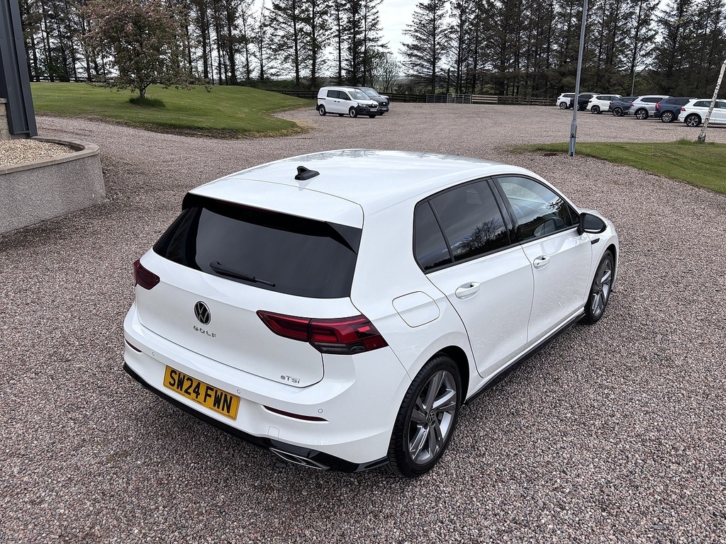 Volkswagen Golf Hatchback SW24FWN White #5