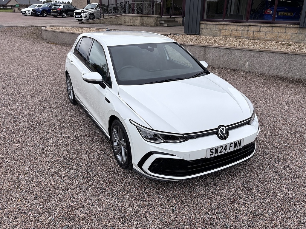 Volkswagen Golf Hatchback SW24FWN White #2