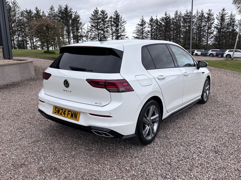 Volkswagen Golf Hatchback SW24FWN White #4