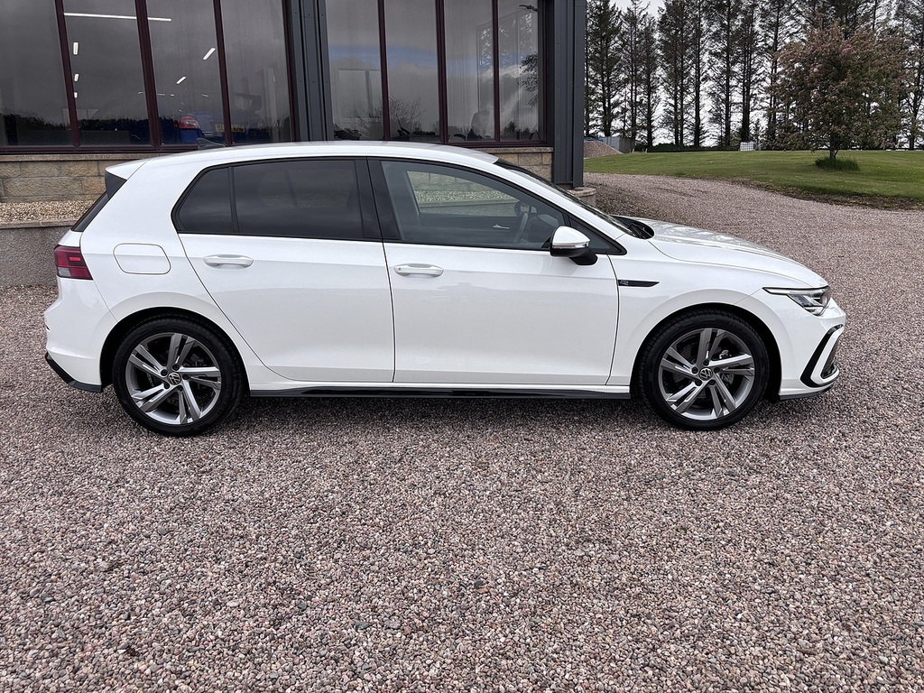 Volkswagen Golf Hatchback SW24FWN White #3