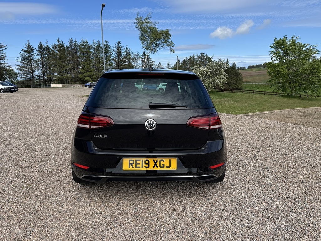 Volkswagen Golf Hatchback RE19XGJ Black #6