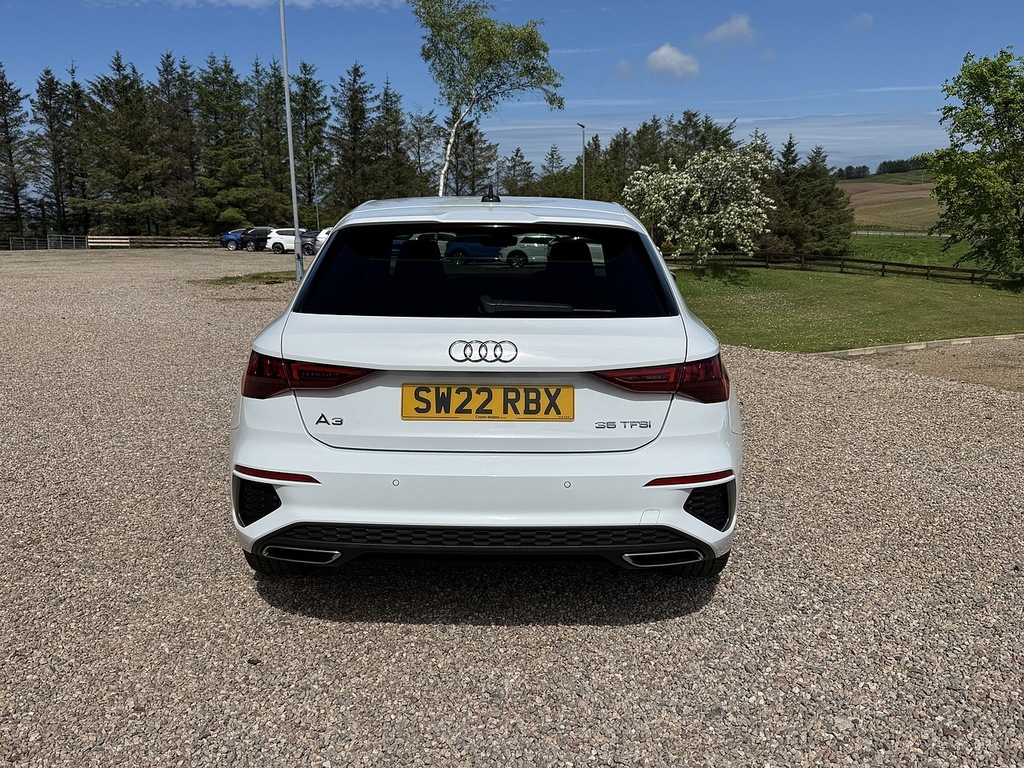 Audi A3 Hatchback SW22RBX White #6