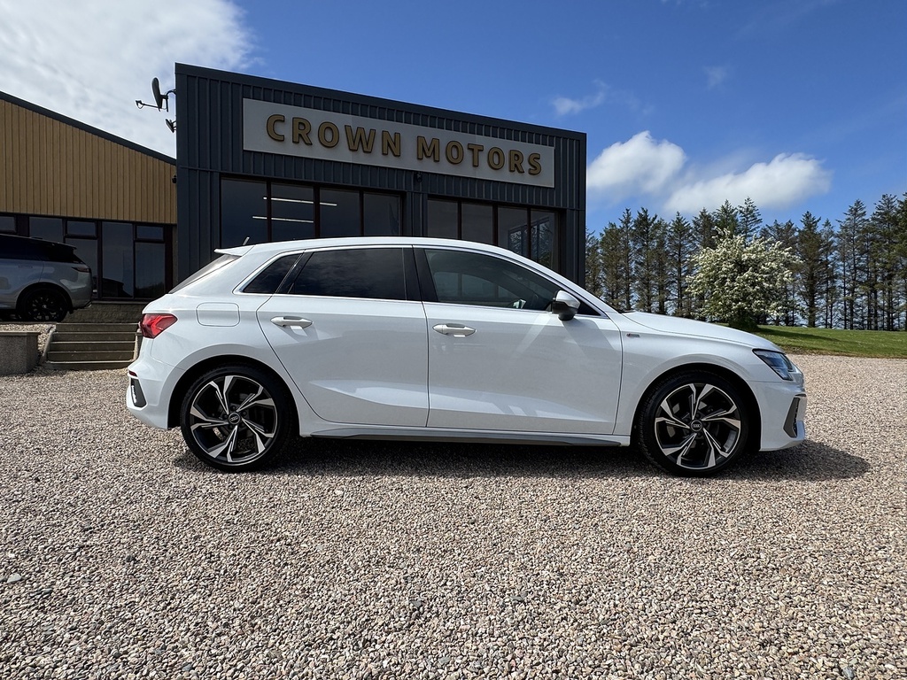 Audi A3 Hatchback SW22RBX White #3