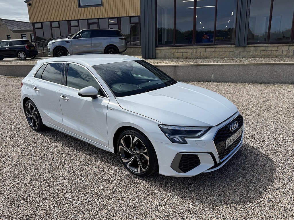 Audi A3 Hatchback SW22RBX White #2