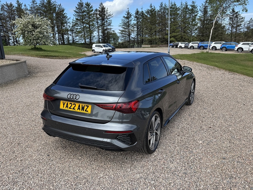 Audi A3 Hatchback YA22AWZ Grey #5