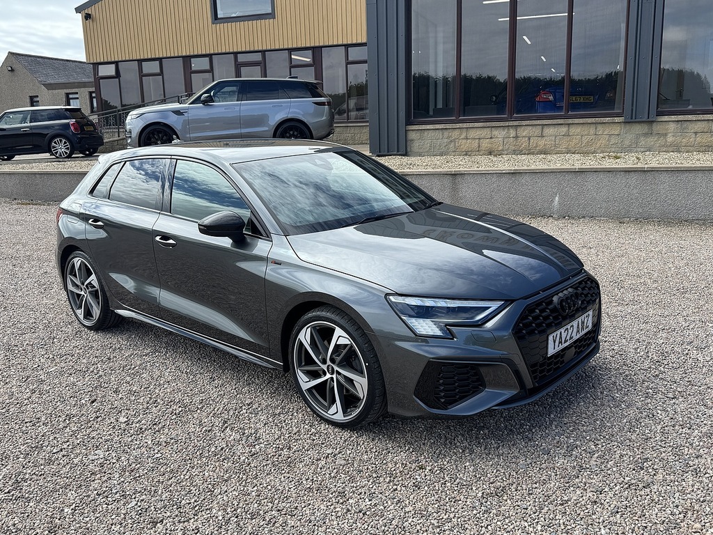 Audi A3 Hatchback YA22AWZ Grey #2
