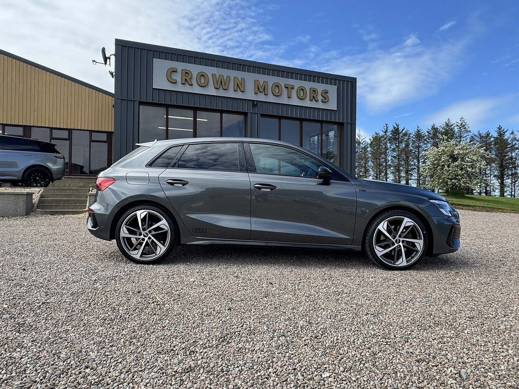 Audi A3 Hatchback YA22AWZ Grey #3
