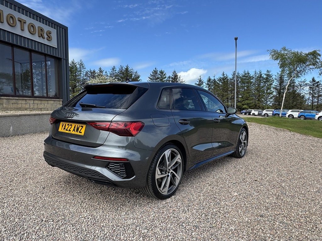 Audi A3 Hatchback YA22AWZ Grey #4