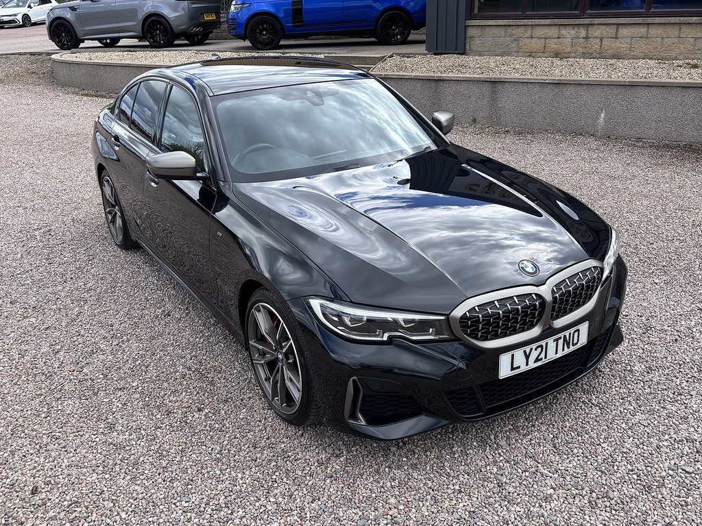 BMW 3 Series M340d Xdrive Mhev LY21TNO Blue #2