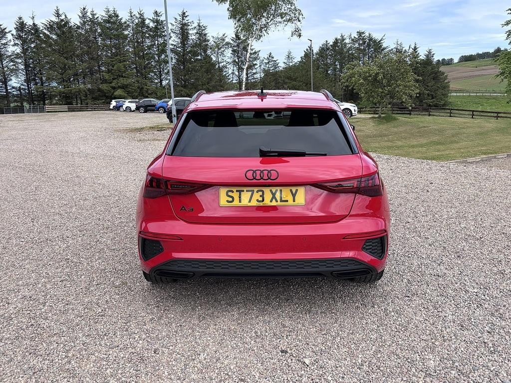 Audi A3 A3 Black Edition 35 Tfsi Mhev Sa ST73XLY Red #6