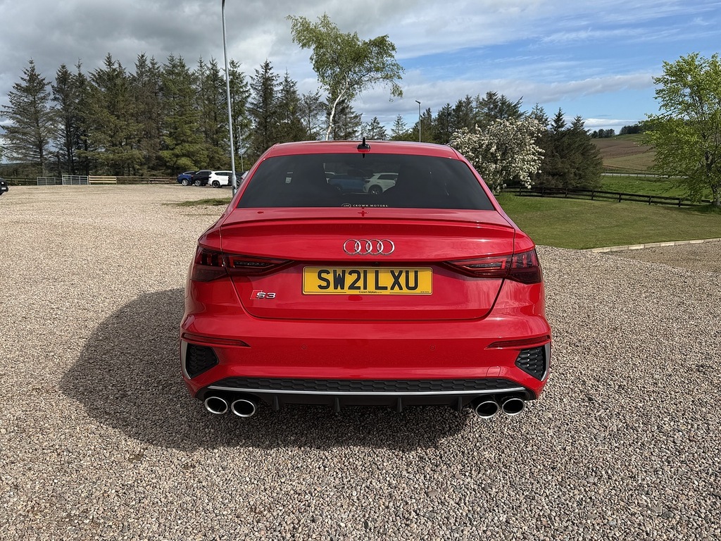 Audi S3 Saloon SW21LXU Red #6