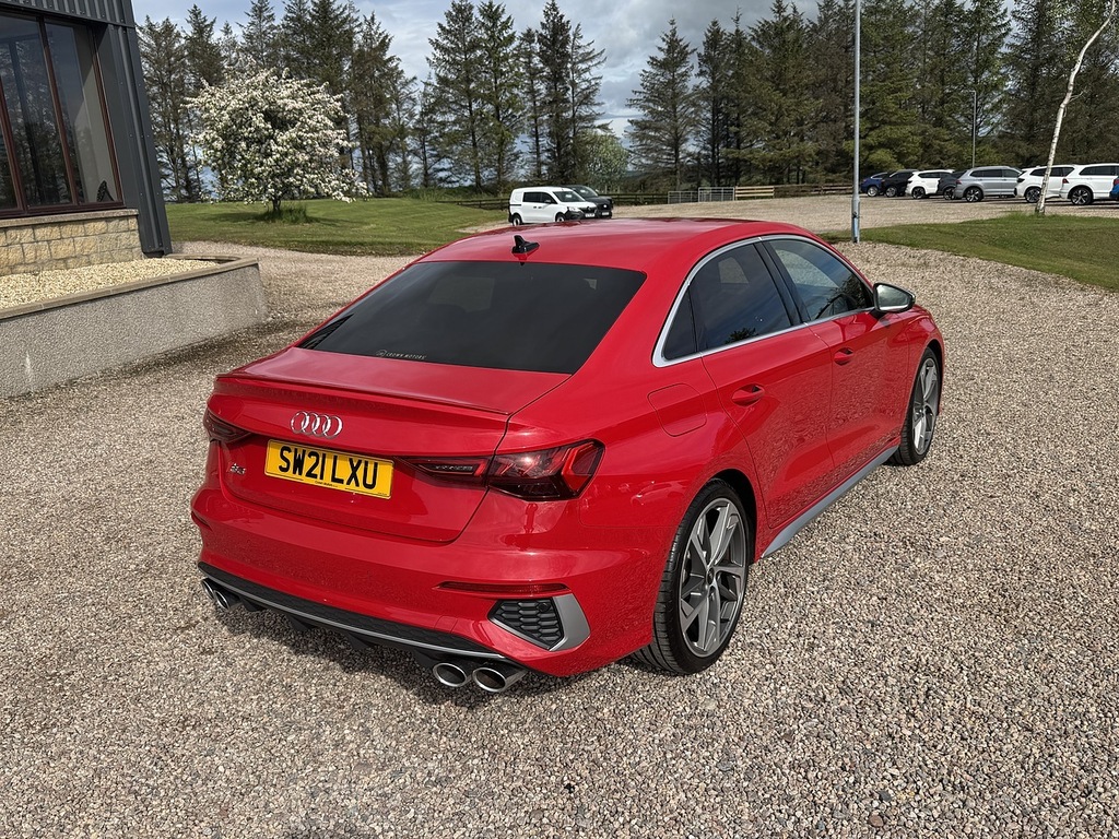 Audi S3 Saloon SW21LXU Red #5