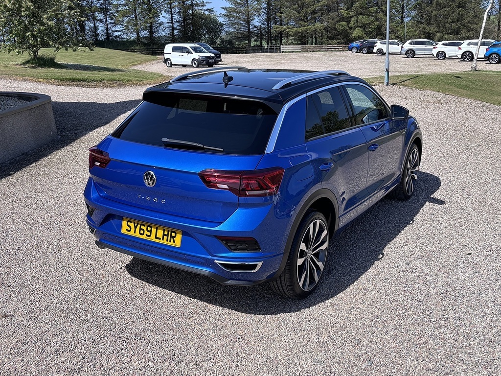Volkswagen T-Roc Suv SY69LHR Blue #5