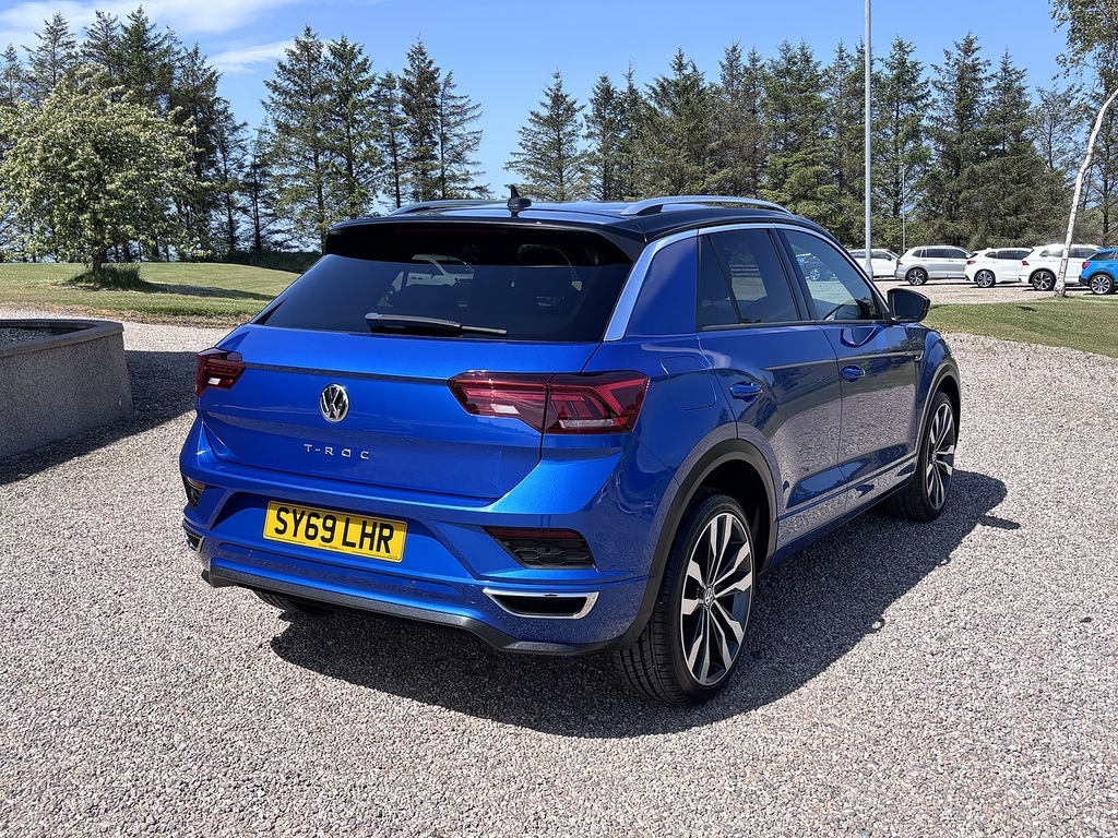 Volkswagen T-Roc Suv SY69LHR Blue #4