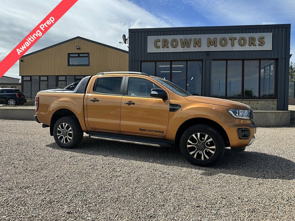 Ford Ranger Pickup Orange