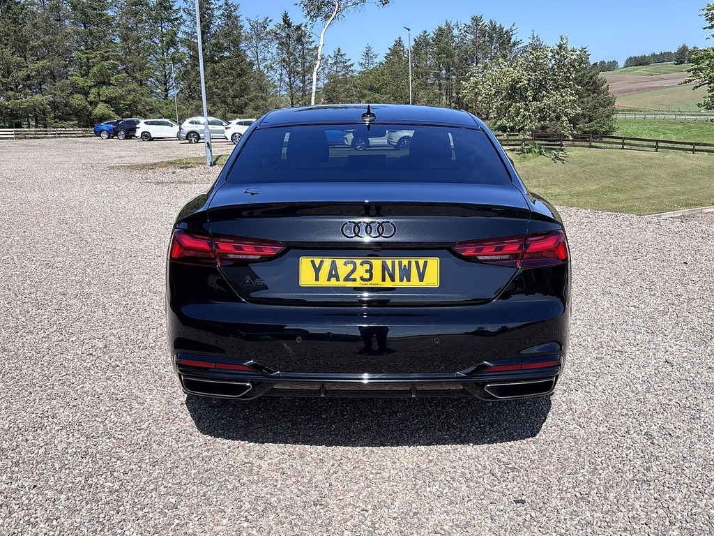Audi A5 Coupe YA23NWV Black #6