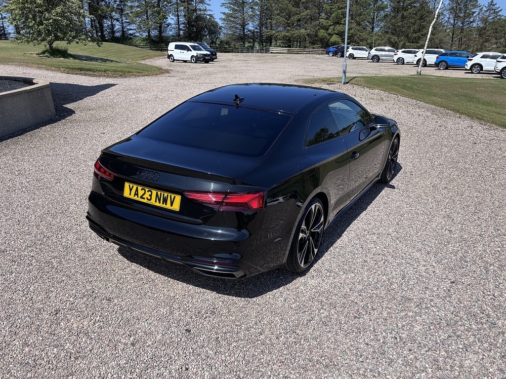 Audi A5 Coupe YA23NWV Black #5