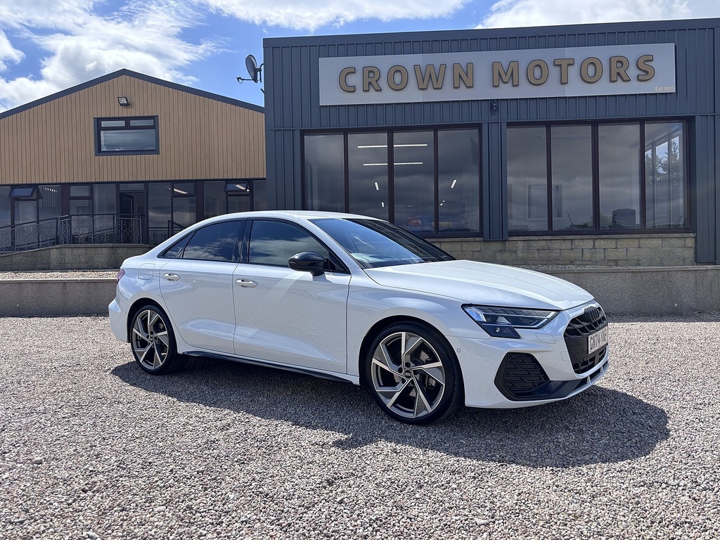 Audi A3 Saloon White