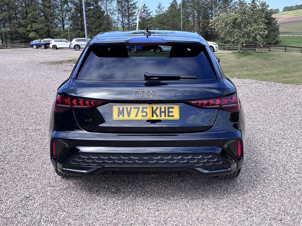 Audi A3 Hatchback MV75KHE Black #6