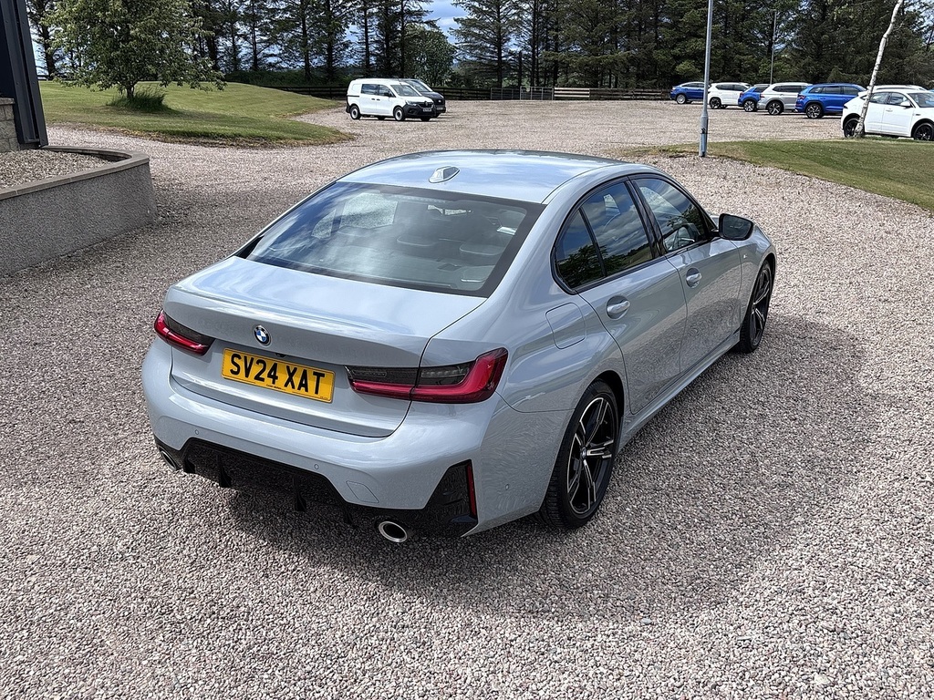 BMW 3 Series Saloon SV24XAT Grey #5