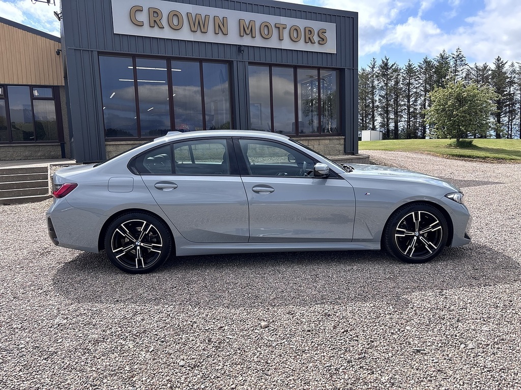 BMW 3 Series Saloon SV24XAT Grey #3