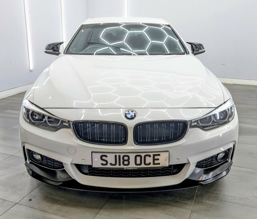 BMW 4 Series Gran Coupe 2L M Sport White #4