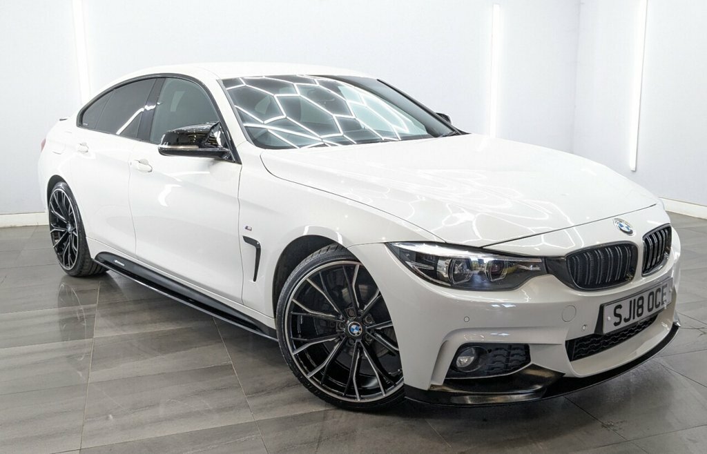 BMW 4 Series Gran Coupe 2L M Sport White