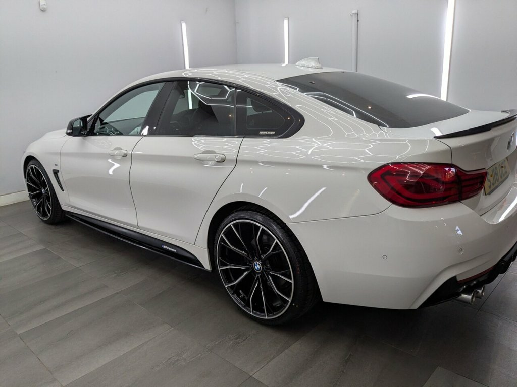 BMW 4 Series Gran Coupe 2L M Sport White #6