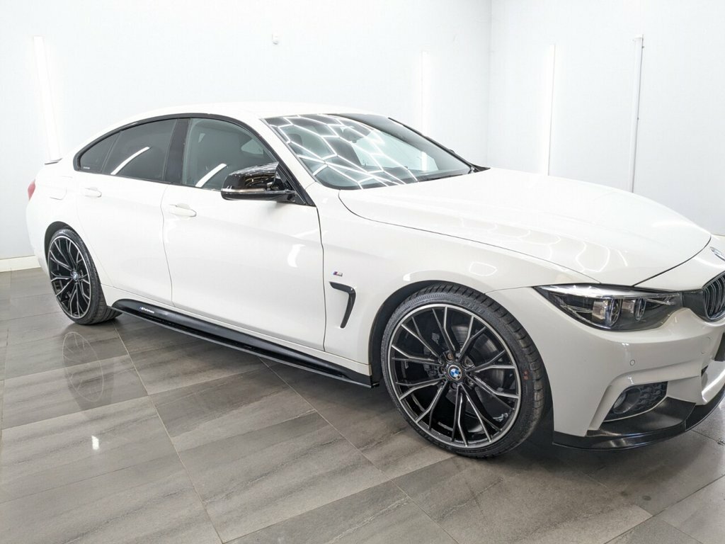 BMW 4 Series Gran Coupe 2L M Sport White #5