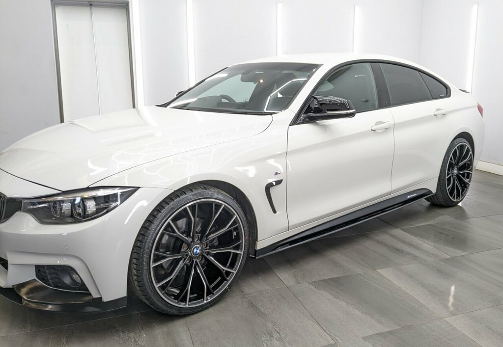 BMW 4 Series Gran Coupe 2L M Sport White #3