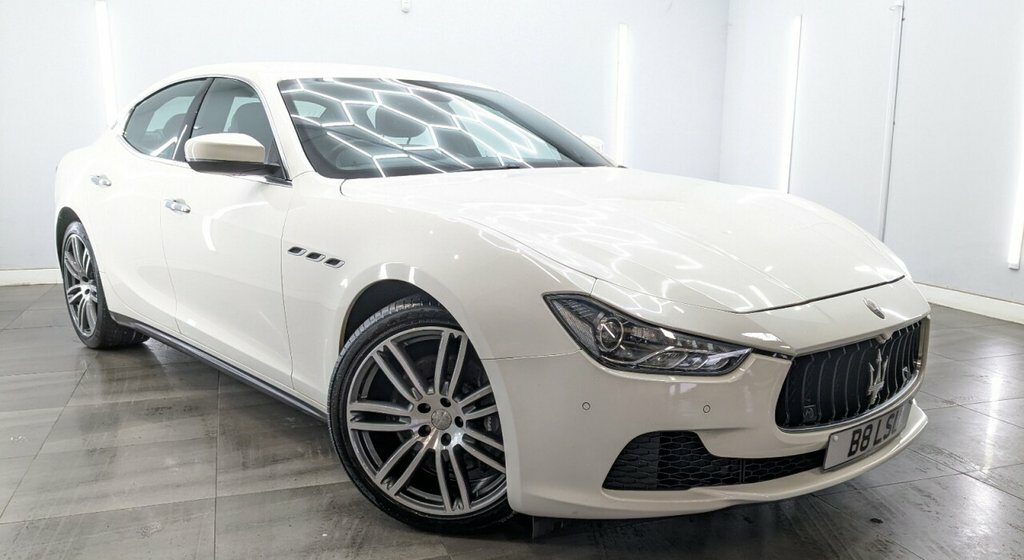 Maserati Ghibli Saloon White