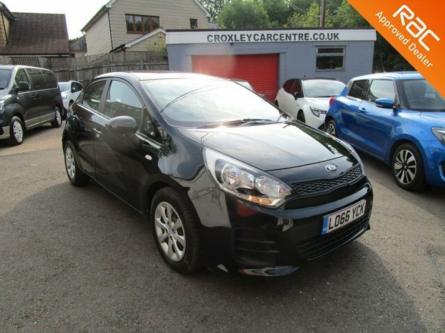 Kia RIO 1.25 1 Air Hatchback Euro 6 84 Black