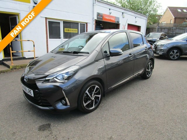 Toyota Yaris 1.5 Vvt-h Excel Hatchback Hybrid E-cvt WV69LRE Grey #3