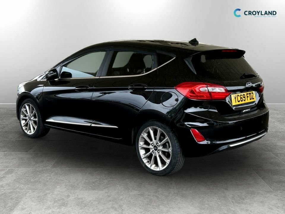 Ford Fiesta 1L Vignale YC69FDZ Black #3