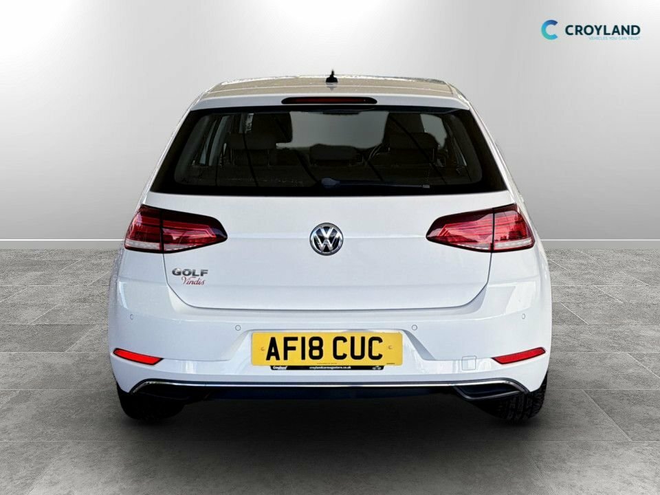 Volkswagen Golf 1L Se Nav White #4