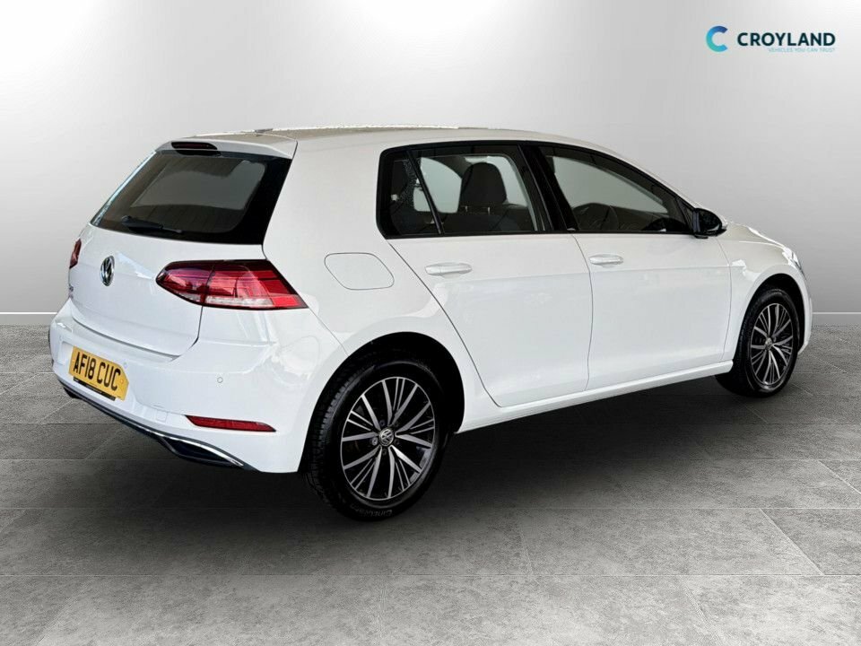 Volkswagen Golf 1L Se Nav White #3
