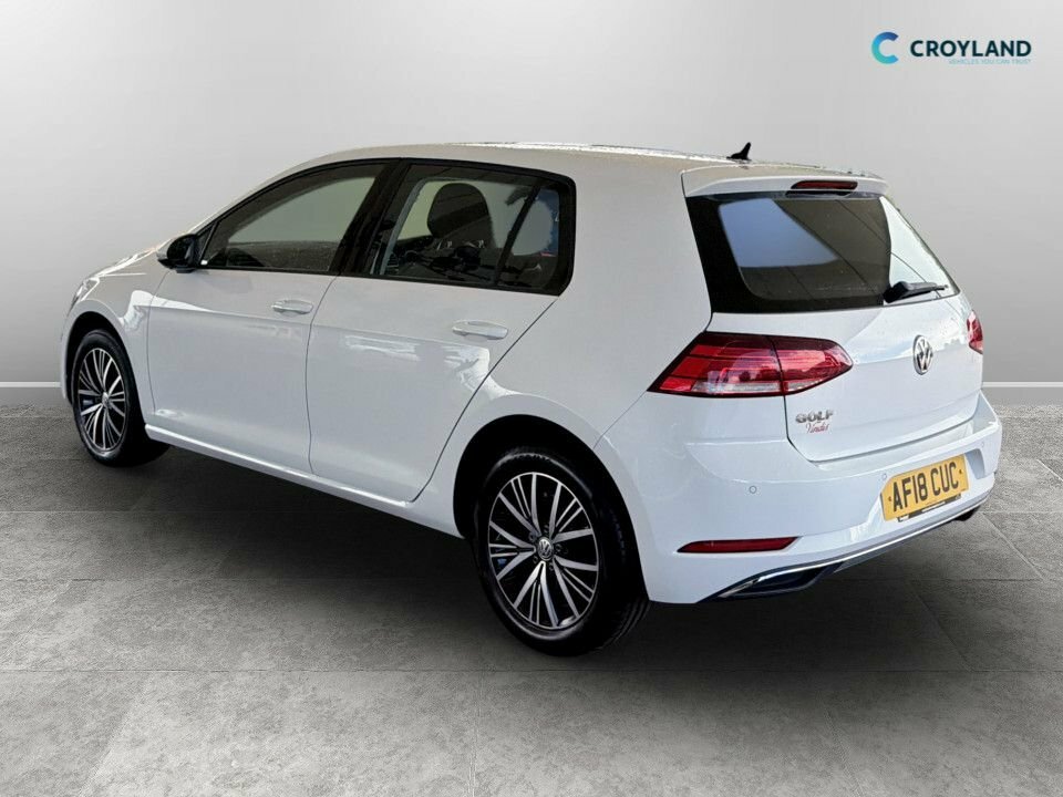 Volkswagen Golf 1L Se Nav White #5