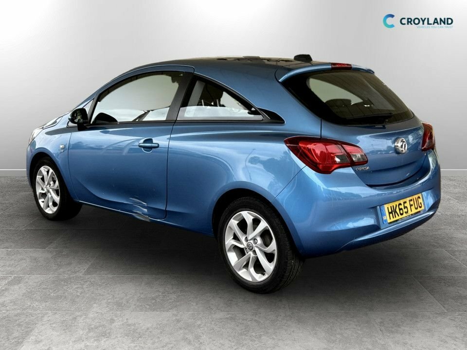 Vauxhall Corsa 1L Energy HK65FUG Blue #3