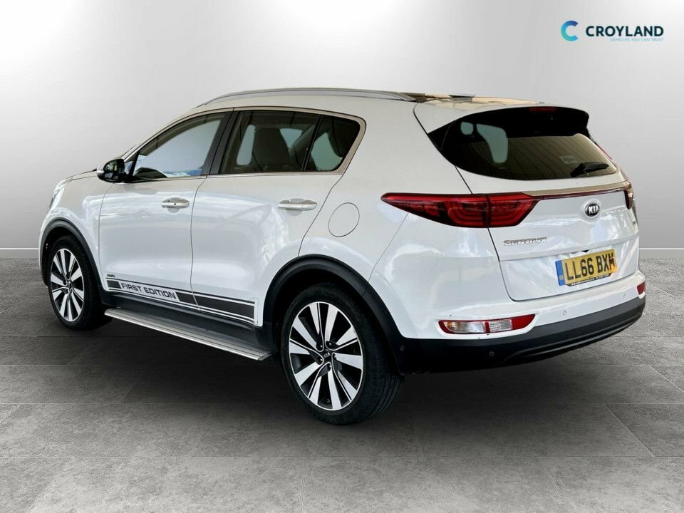 Kia Sportage 2L First Edition LL66BXM White #3