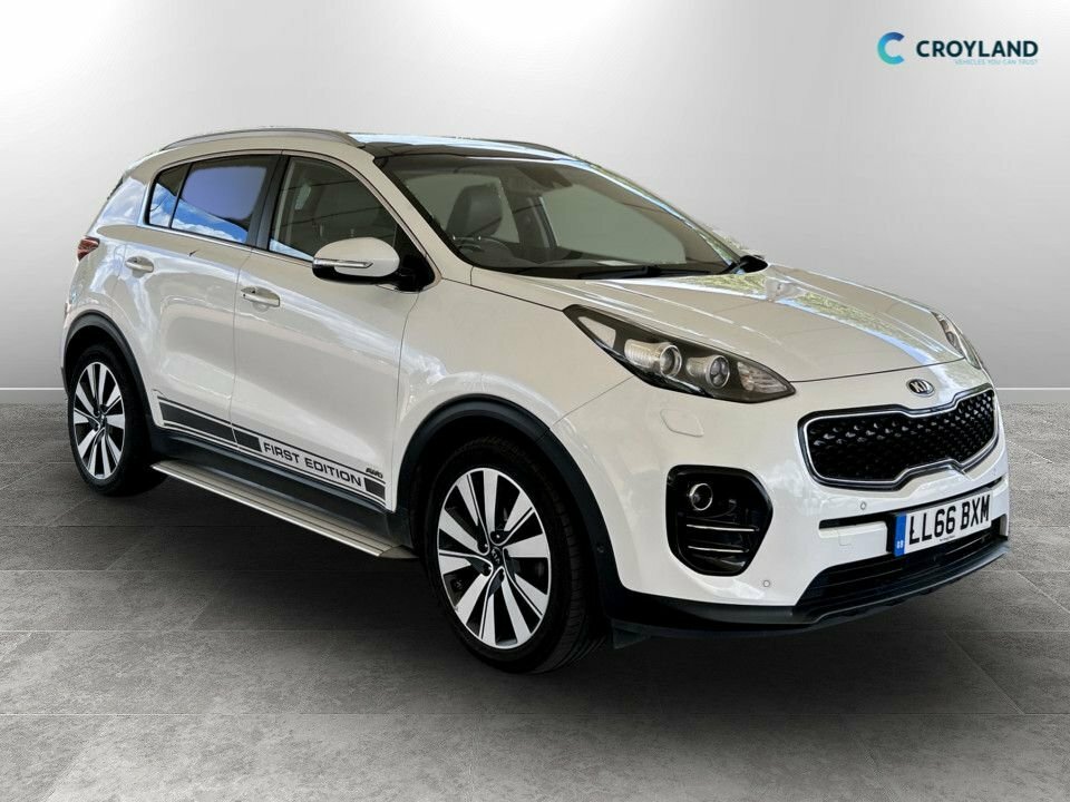 Kia Sportage 2L First Edition White