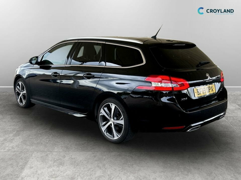 Peugeot 308 SW 1.5L Gt Line BF19OPX Black #3