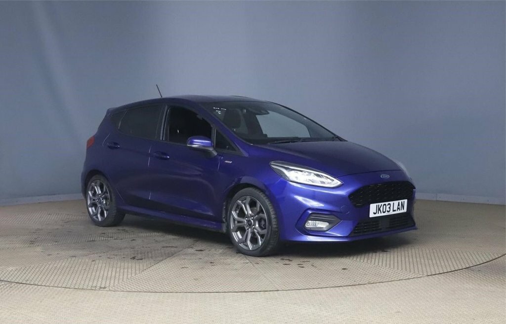 Ford Fiesta 1L St-line X Blue