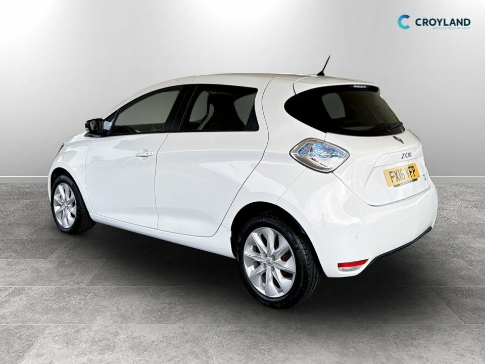 Renault Zoe Hatchback White #5