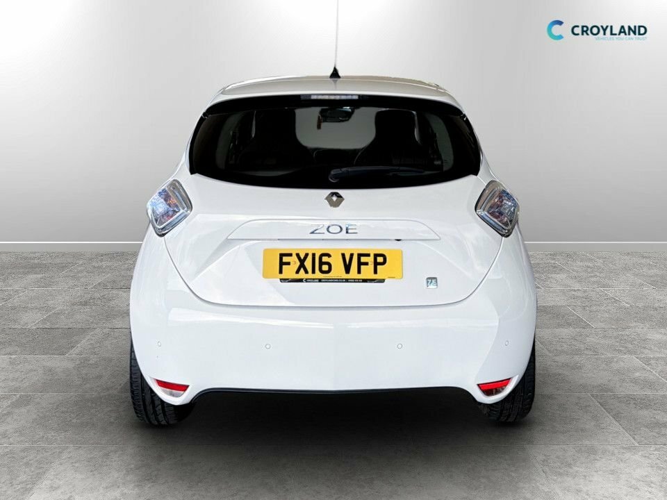 Renault Zoe Hatchback White #4