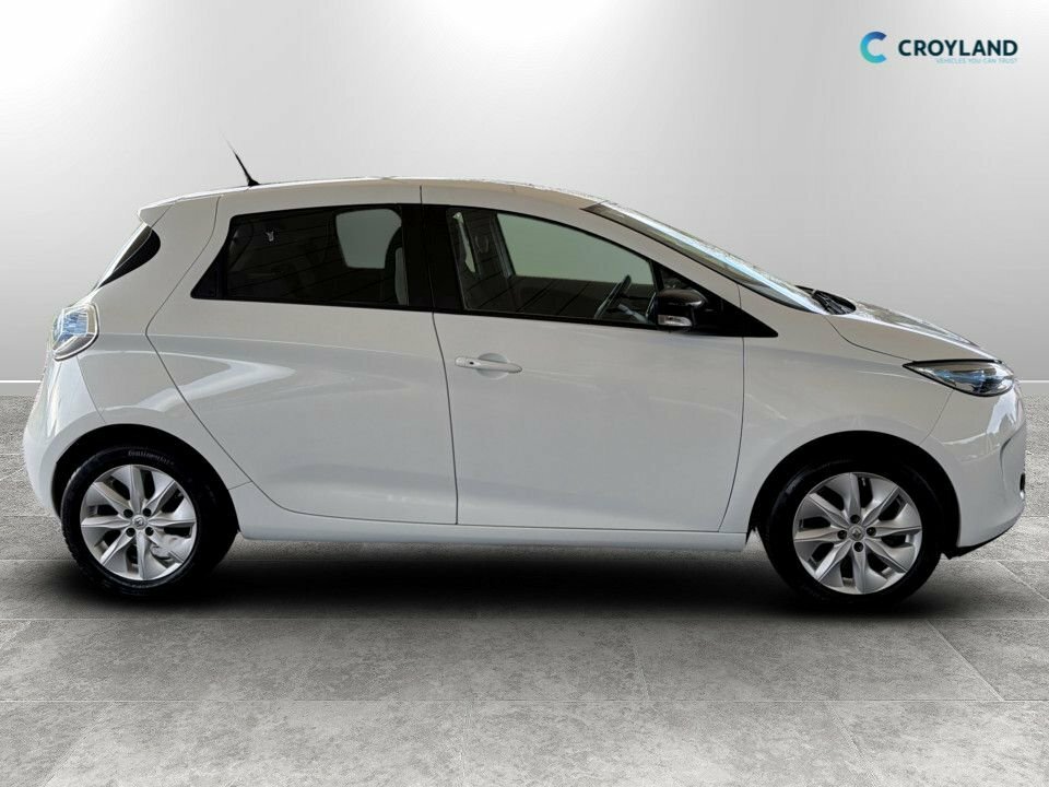 Renault Zoe Hatchback White #2