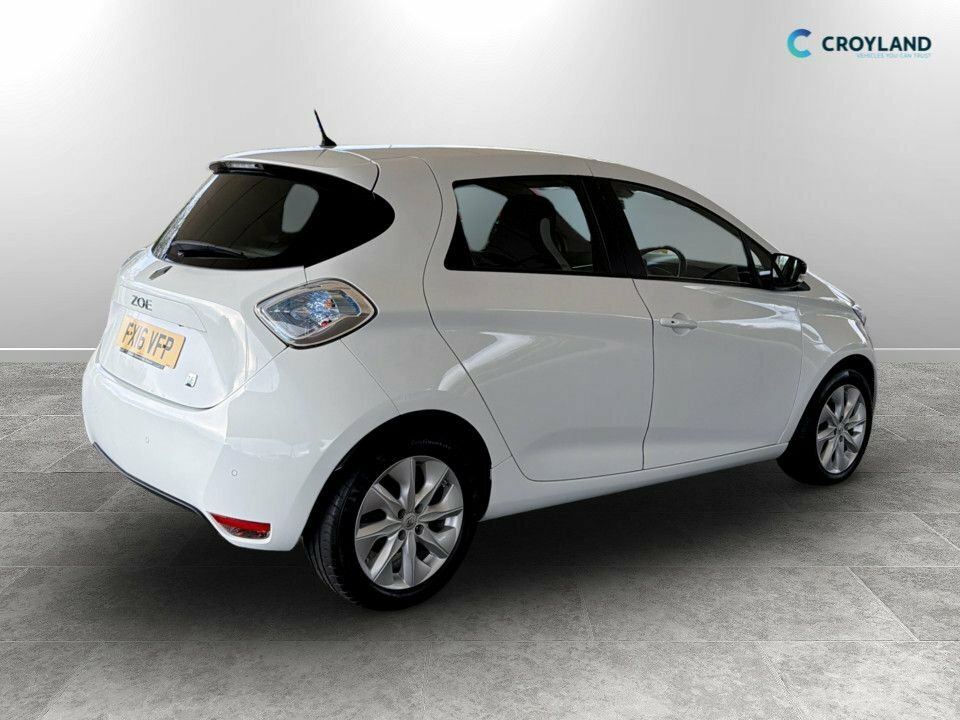 Renault Zoe Hatchback White #3