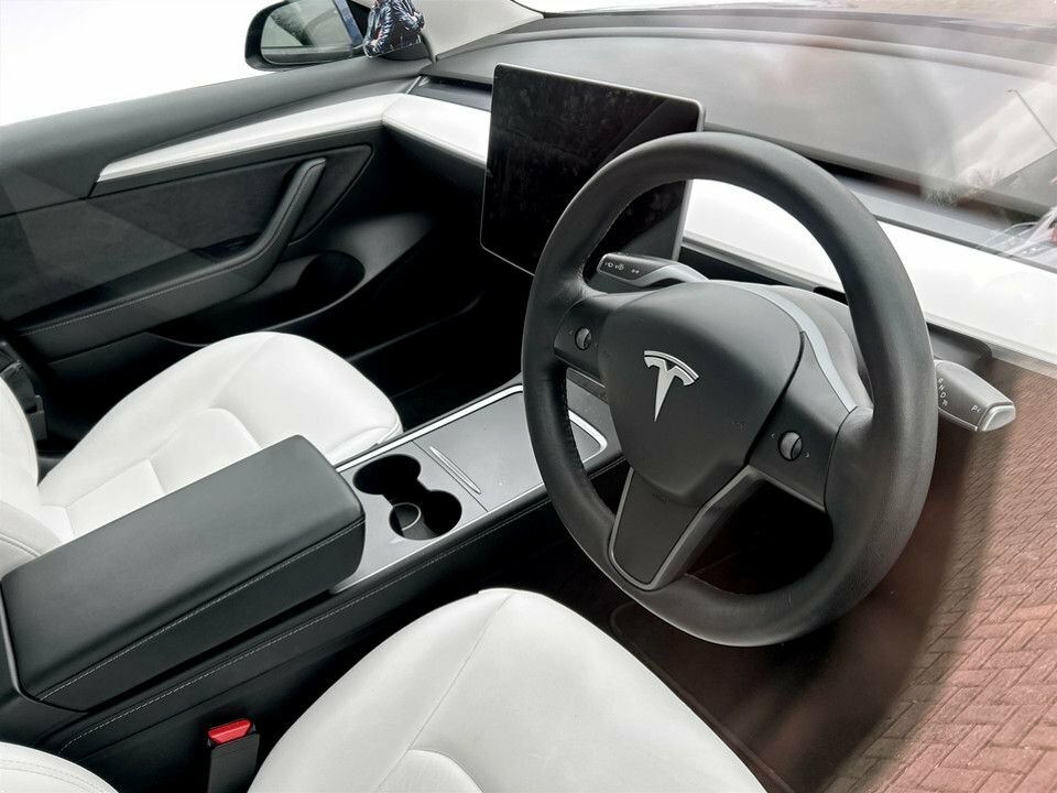 Tesla Model 3 Saloon BK71FBB Blue #5