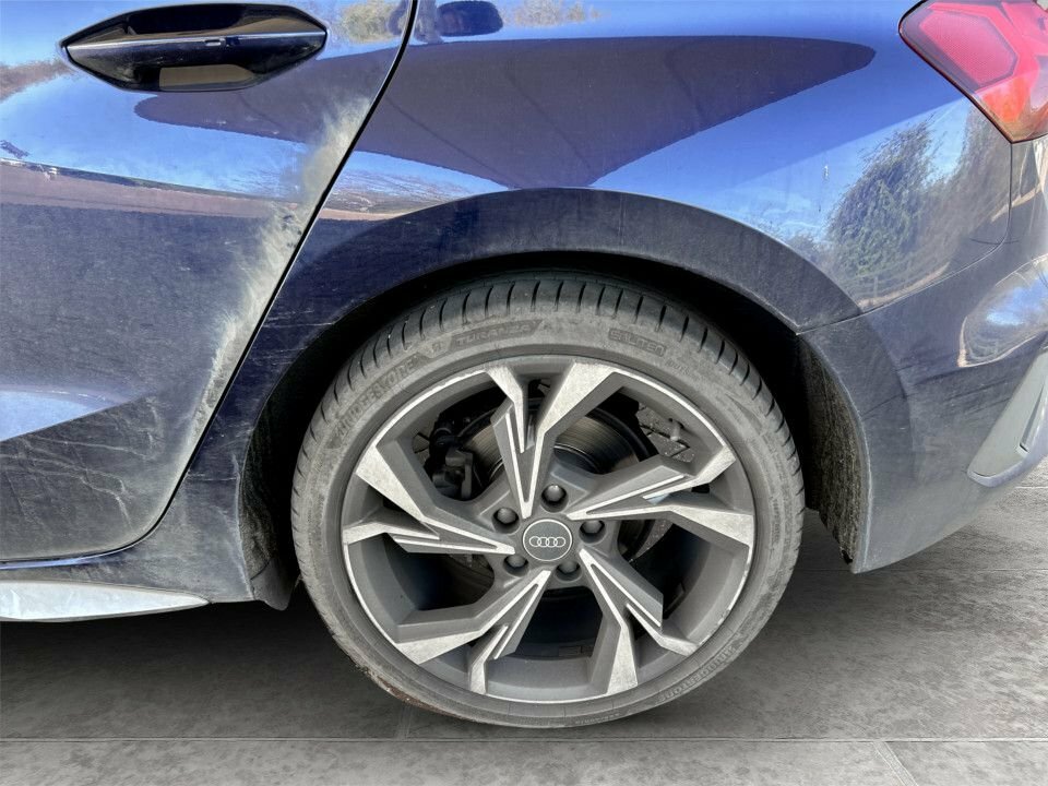 Audi A3 Hatchback KT23YTB Blue #4